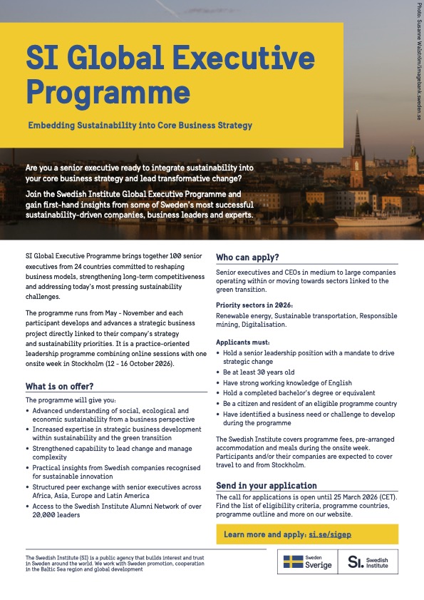 SI Executive Programme