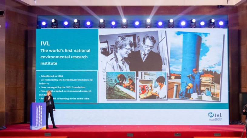 Anna Jarnehammar, Executive Vice President of IVL Swedish Environmental Research Institute,